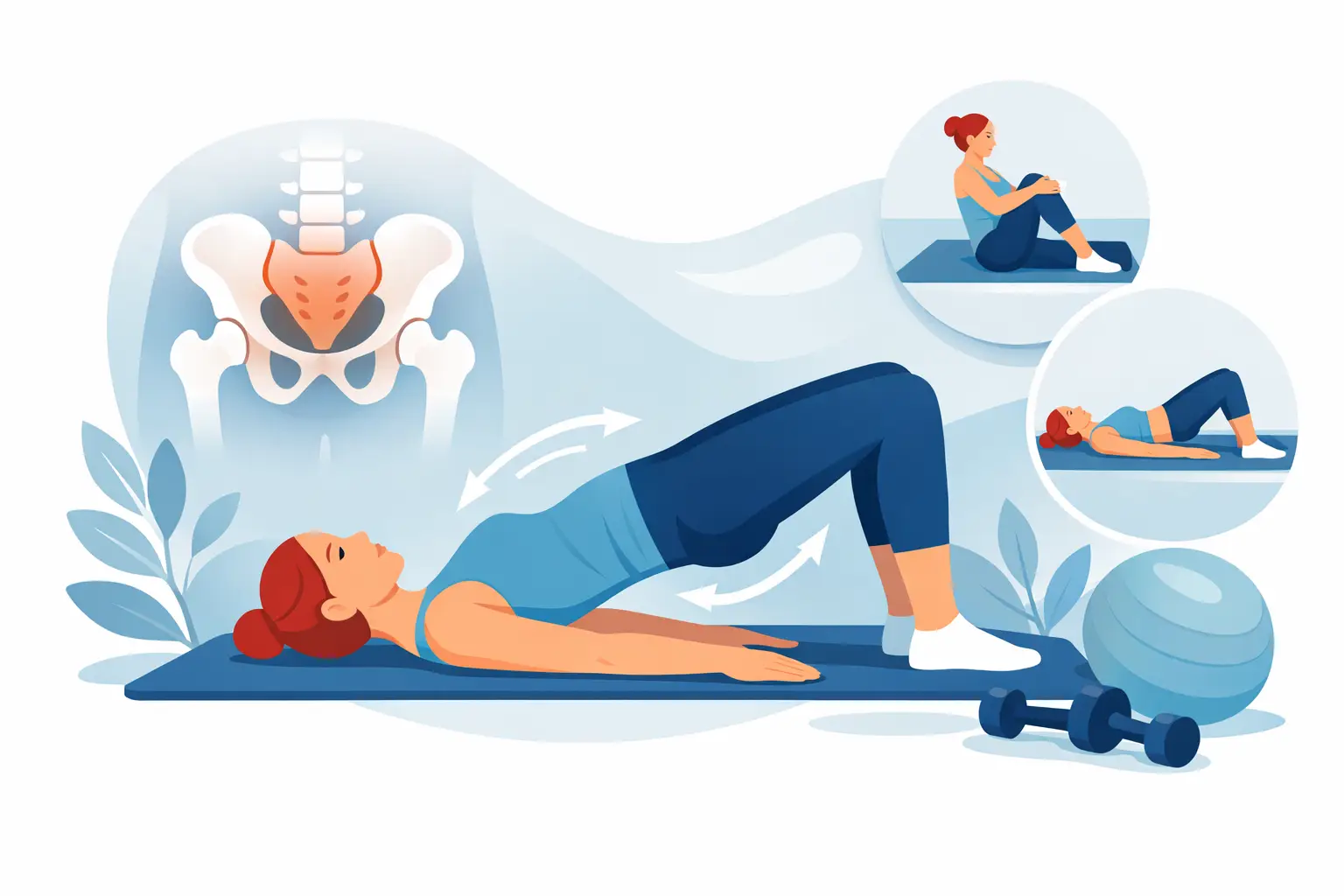 Najbolje vežbe za oporavak karlice