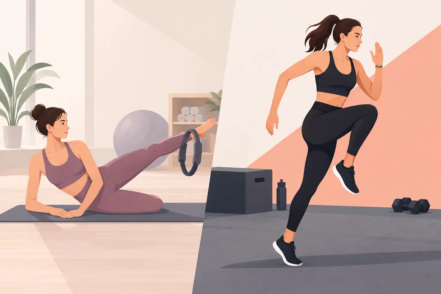 Pilates ili HIIT za žene: šta bira tvoje telo?