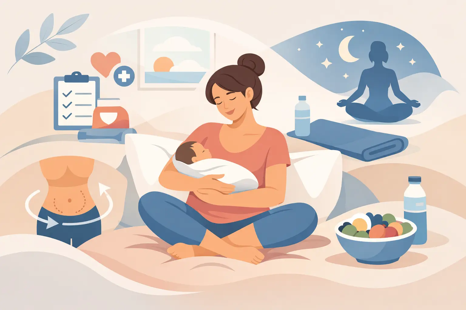 Vodič za postporođajni oporavak bez zabuna